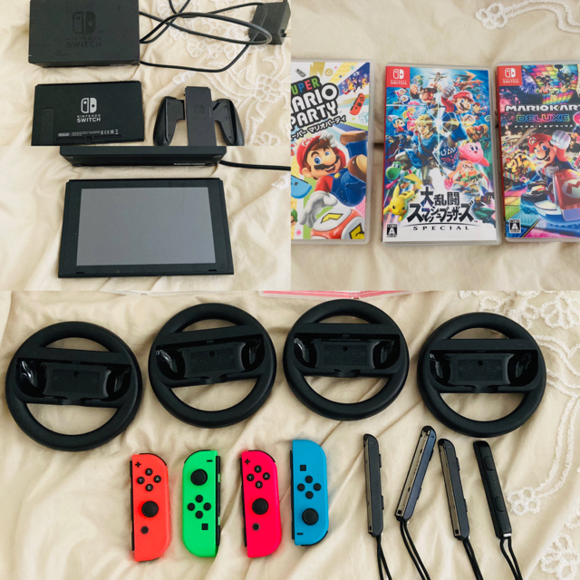 任天堂Switch 4枚の写真で内容お確かめ下さい！ - 家庭用ゲーム機本体