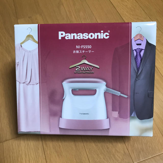 新品Panasonic衣類スチーマー
