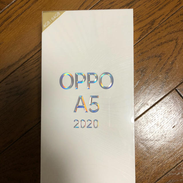 OPPO A5 2020 新品未開封 ブルースマートフォン本体