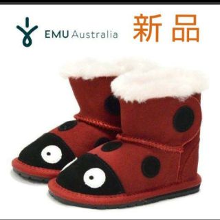 エミュー(EMU)の新品EMU AUSTRALIA (エミュ) アニマルシープスキブーツ てんとう虫(ブーツ)