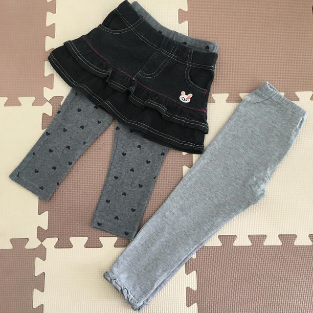 3can4on(サンカンシオン)の3can4on 3点セット95cm キッズ/ベビー/マタニティのキッズ服女の子用(90cm~)(スカート)の商品写真