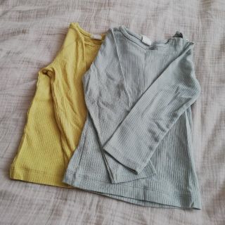 エイチアンドエム(H&M)のH＆Mベビー　リブトップス(シャツ/カットソー)