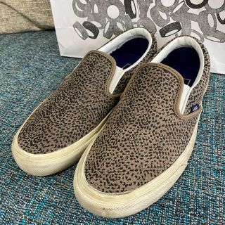 ヴァンズ(VANS)のセール❗VANS スリッポン 海外限定  動物柄  ユニセックス レア 送料込(スニーカー)