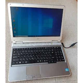 エヌイーシー(NEC)の中古ＮＥＣノートＰＣ　CPU ｉ７　メモリー8MB　SSD 240GB(ノートPC)