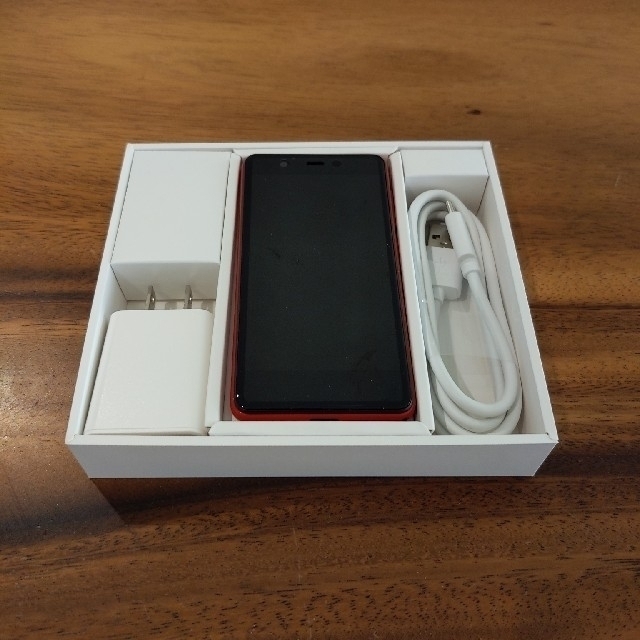 モバイル Rakuten mini クリムゾンレッド