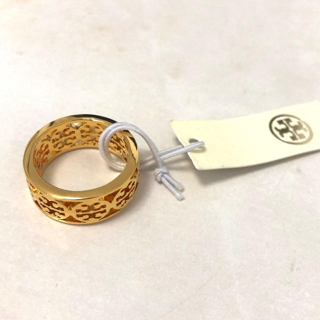 Tory Burch(トリーバーチ)の【夜咲蝶々様専用】トリーバーチ　指輪 レディースのアクセサリー(リング(指輪))の商品写真