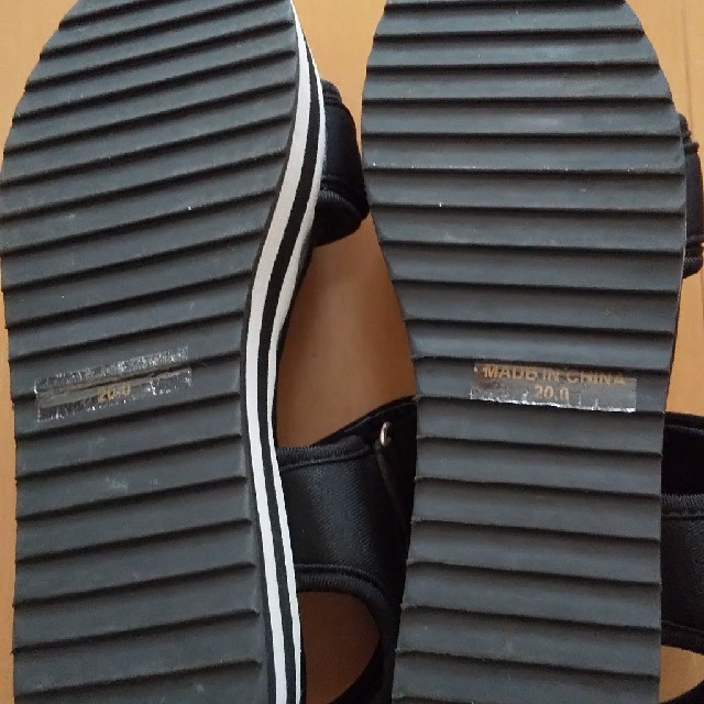 サンダル 20cm キッズ/ベビー/マタニティのキッズ靴/シューズ(15cm~)(サンダル)の商品写真