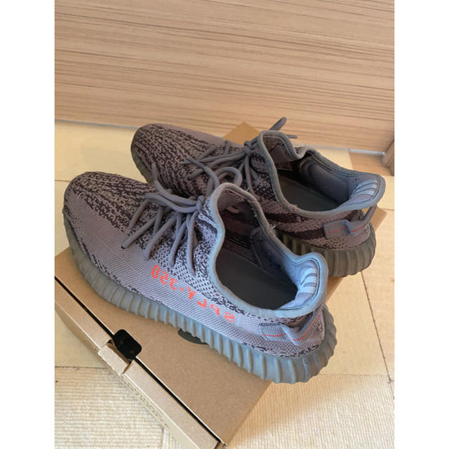 YEEZY BOOST350/GREY  28cm靴/シューズ