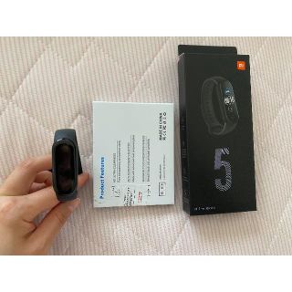 シャオミ　xiaomi miband5 フィルム付き(腕時計(デジタル))