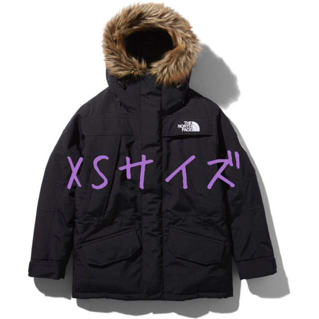 注目 NORTH THE FACE XS ブラック アンタークティカパーカ ノース