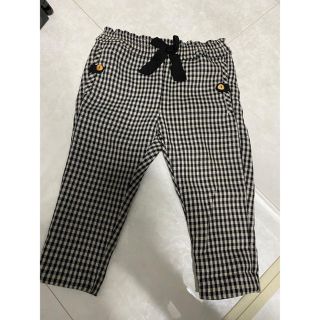 ザラキッズ(ZARA KIDS)のZARA baby チェックパンツ(パンツ)