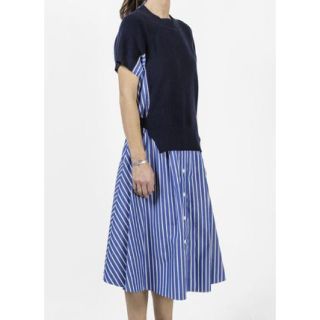 サカイ(sacai)の専用☆20ss sacai ドッキングシャツワンピース(ひざ丈ワンピース)