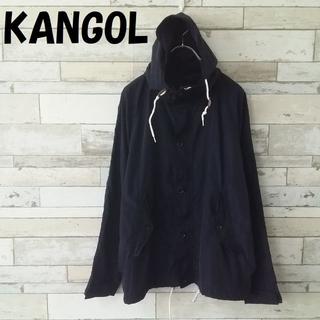 カンゴール(KANGOL)の【人気】KANGOL/カンゴール フルジップナイロンパーカー ネイビー サイズL(パーカー)