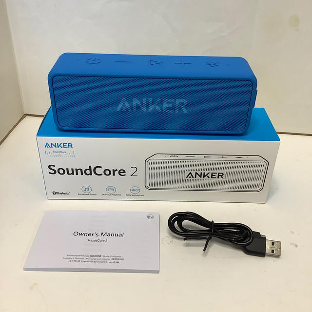 ANKER SoundCore 2 スマホ/家電/カメラのオーディオ機器(スピーカー)の商品写真