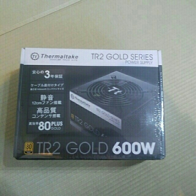 PC電源　Thermaltake TR2 600W 80PLUS GOLD