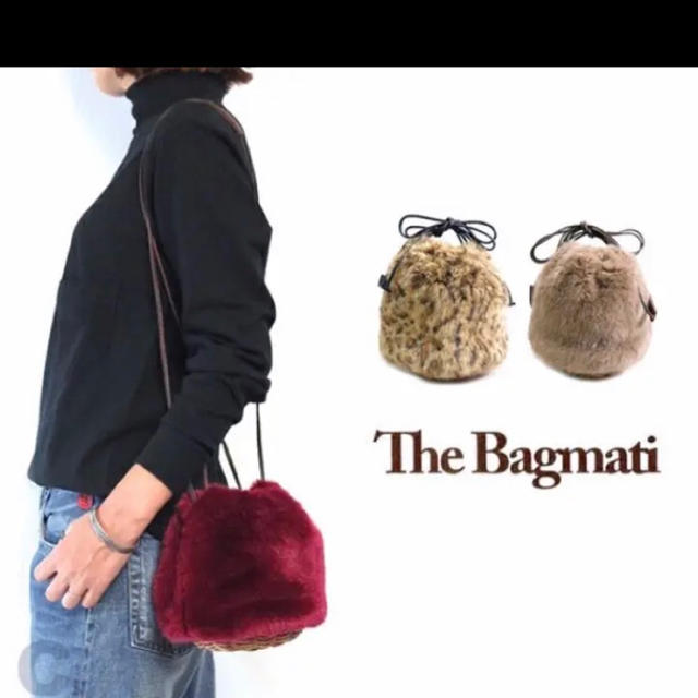 JOURNAL STANDARD(ジャーナルスタンダード)の専用☆The Bagmati ザバグマティ エコファー巾着バッグ レディースのバッグ(ショルダーバッグ)の商品写真