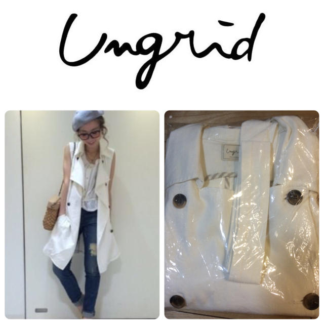 Ungrid(アングリッド)のungridノースリトレンチ レディースのジャケット/アウター(トレンチコート)の商品写真