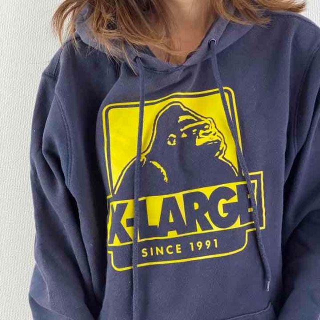 XLARGE(エクストララージ)のエクストララージ X-LARGE デカロゴ スウェット パーカー メンズのトップス(パーカー)の商品写真