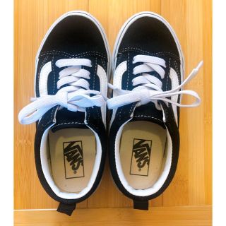 ヴァンズ(VANS)のvans キッズスニーカー　19cm ブラック(スニーカー)