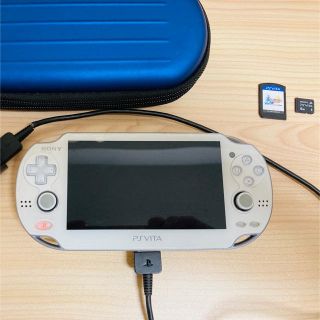 ソニー(SONY)のPSVITA 本体　FF-10ソフト&メモリーカードセット　PCH-1100(携帯用ゲーム機本体)