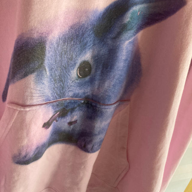 MILKBOY(ミルクボーイ)のMILKBOY GANG RABBIT HOODY うさぎ限定BIGパーカー メンズのトップス(パーカー)の商品写真