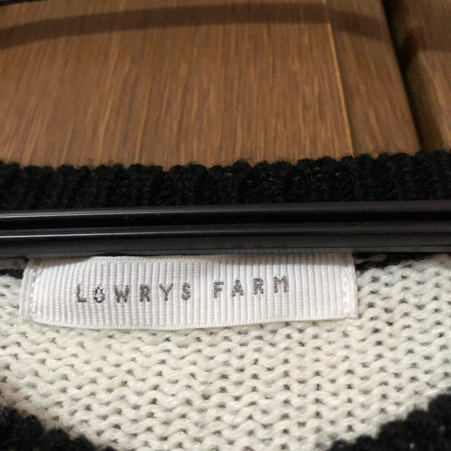 LOWRYS FARM(ローリーズファーム)のローリーズファーム  ボーダー　ニット　セーター　秋　冬 レディースのトップス(ニット/セーター)の商品写真