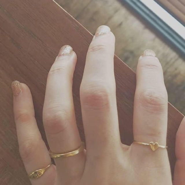 lui jewelry 新品・未使用　松田未来さん愛用　heart ring 2