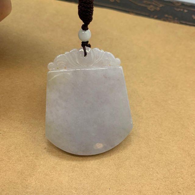 福袋 5000円引き ネックレス 玉壁 本翡翠 ヒスイ 手作り 魔除け 鑑別書 メンズのアクセサリー(ネックレス)の商品写真