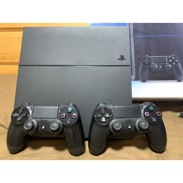 PlayStation4(プレイステーション4)のSONY PlayStation4 本体 CUH-1200AB01 エンタメ/ホビーのゲームソフト/ゲーム機本体(家庭用ゲーム機本体)の商品写真