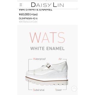 DAISYLINFOXEYシューズ/厚底WATS36.5白女性シューズフォクシー