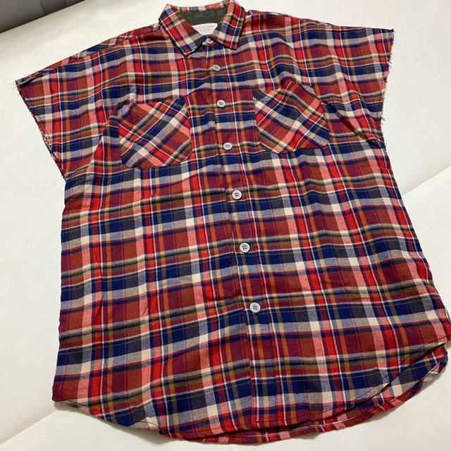 FEAR OF GOD(フィアオブゴッド)のFear of GOD fog 4th flannel shirt RED メンズのトップス(シャツ)の商品写真