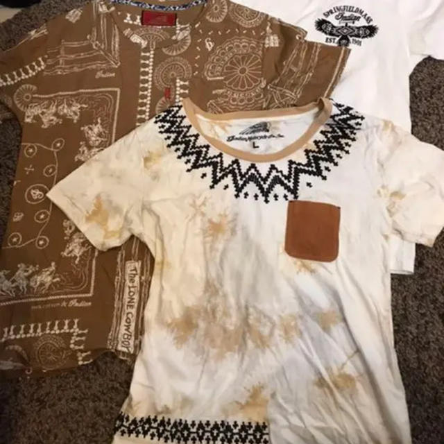 Indian(インディアン)のインディアンモトサイクル　Tシャツ3枚セット　+おまけ メンズのトップス(Tシャツ/カットソー(半袖/袖なし))の商品写真