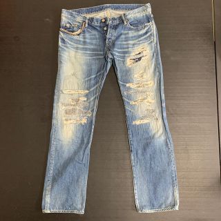 ヒステリックグラマー(HYSTERIC GLAMOUR)のこう様 ヒステリックグラマー デニム ダメージ加工 34インチ(デニム/ジーンズ)