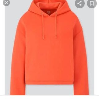 ユニクロ(UNIQLO)の新品 UNIQLO ドライソフトスウェットプルパーカ(パーカー)