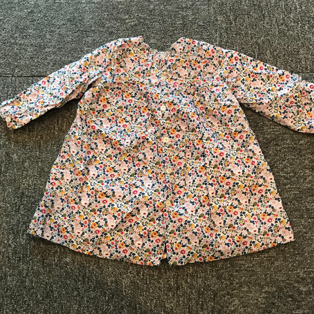 Jacadi(ジャカディ)のjacadi ジャカディ　小花柄ワンピース　74cm キッズ/ベビー/マタニティのベビー服(~85cm)(ワンピース)の商品写真