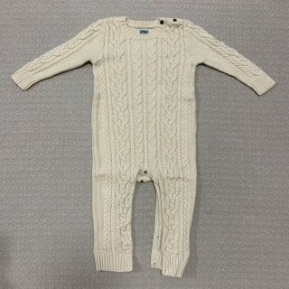 ベビーギャップ(babyGAP)のGAP コットンニットロンパース　90サイズ(ニット)