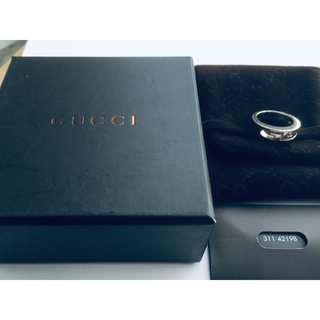 グッチ(Gucci)のGUCCI リング　箱　指輪袋　１２号(リング(指輪))