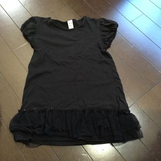 ザラキッズ(ZARA KIDS)のザラkidsパフスリミニワンピ(Tシャツ/カットソー)