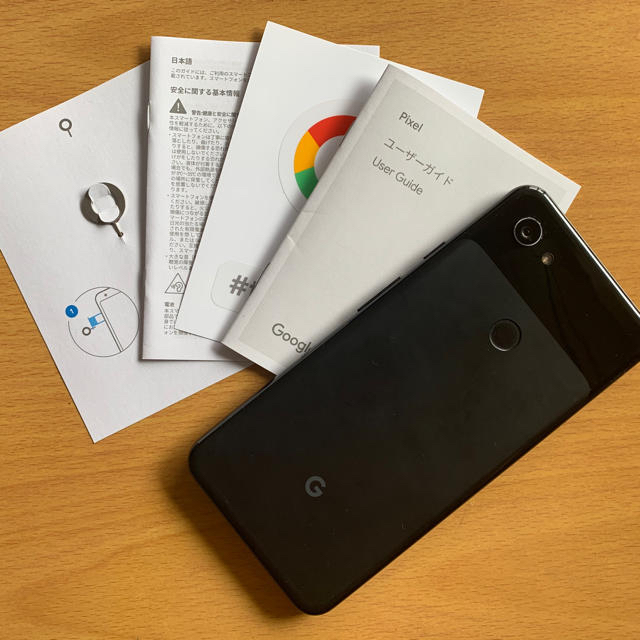 ANDROID(アンドロイド)のPixel 3a XL SIMフリー64GB Black　付属品あり スマホ/家電/カメラのスマートフォン/携帯電話(スマートフォン本体)の商品写真