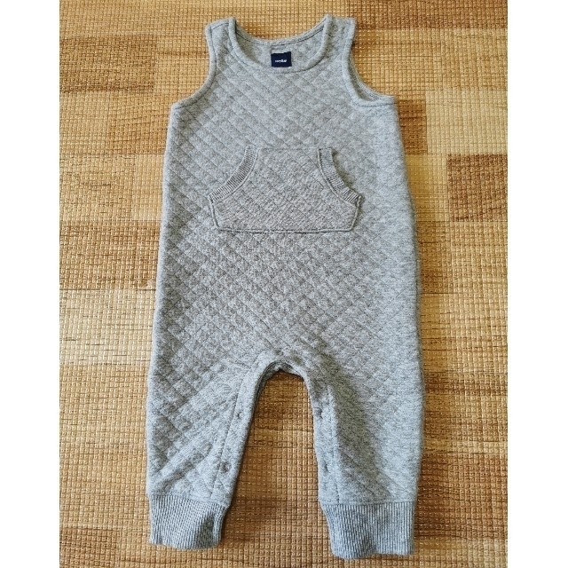 babyGAP(ベビーギャップ)のbabyGAP オーバーオール グレー 70cm キッズ/ベビー/マタニティのベビー服(~85cm)(パンツ)の商品写真