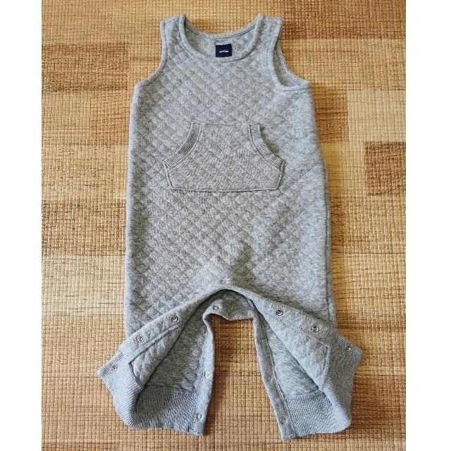 babyGAP(ベビーギャップ)のbabyGAP オーバーオール グレー 70cm キッズ/ベビー/マタニティのベビー服(~85cm)(パンツ)の商品写真