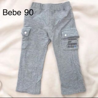 ベベ(BeBe)の【最終値下げ！】 26日まで。Bebe スウェットカーゴパンツ 90(パンツ/スパッツ)