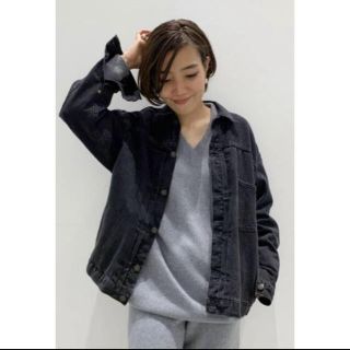 アパルトモンドゥーズィエムクラス(L'Appartement DEUXIEME CLASSE)のremi様　【STAMMBAUM】BLACK DENIM JACKET(Gジャン/デニムジャケット)