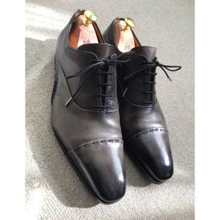 サントーニ(Santoni)のノブ様専用　ペルティニ　ストレートチップ　オパンケ製法４１(ドレス/ビジネス)