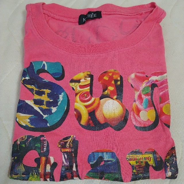 長袖Tシャツ　ロンＴ　カットソー　レディースＭ レディースのトップス(Tシャツ(長袖/七分))の商品写真
