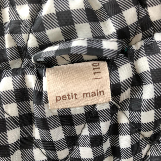 petit main(プティマイン)のpetit main ダッフルコート　110サイズ キッズ/ベビー/マタニティのキッズ服女の子用(90cm~)(コート)の商品写真