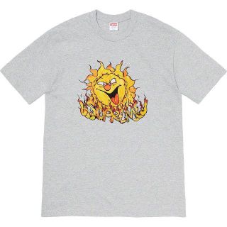 シュプリーム(Supreme)の込み supreme Sun Tee Heather Grey L 20aw(Tシャツ/カットソー(半袖/袖なし))