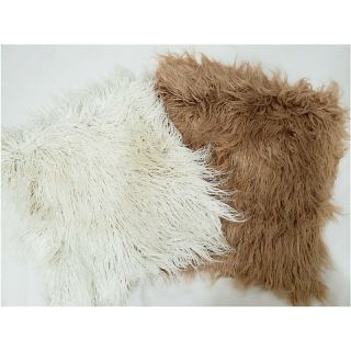 ザラホーム(ZARA HOME)のファー クッションカバー セット ZARA HOME & Francfranc(クッションカバー)