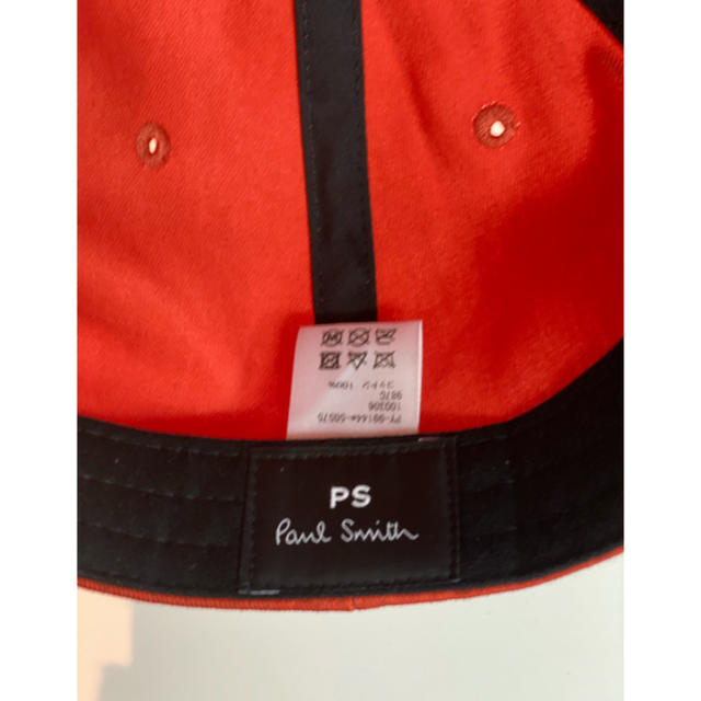 Paul Smith(ポールスミス)のPaul Smithのベースボールキャップ【オレンジ】 メンズの帽子(キャップ)の商品写真