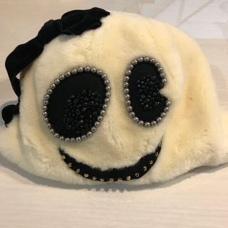 カシラ(CA4LA)のピカピカ様専用‼️購入不可‼️CA4LA♡ オバケ帽子　ハロウィン　(ニット帽/ビーニー)